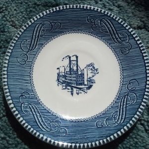 Blue Ship Saucer